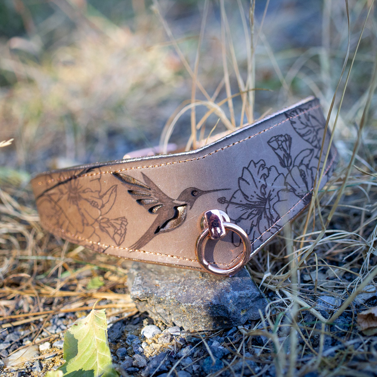 collar "Hibiscus No. 2" - Morning Glow - Image 8