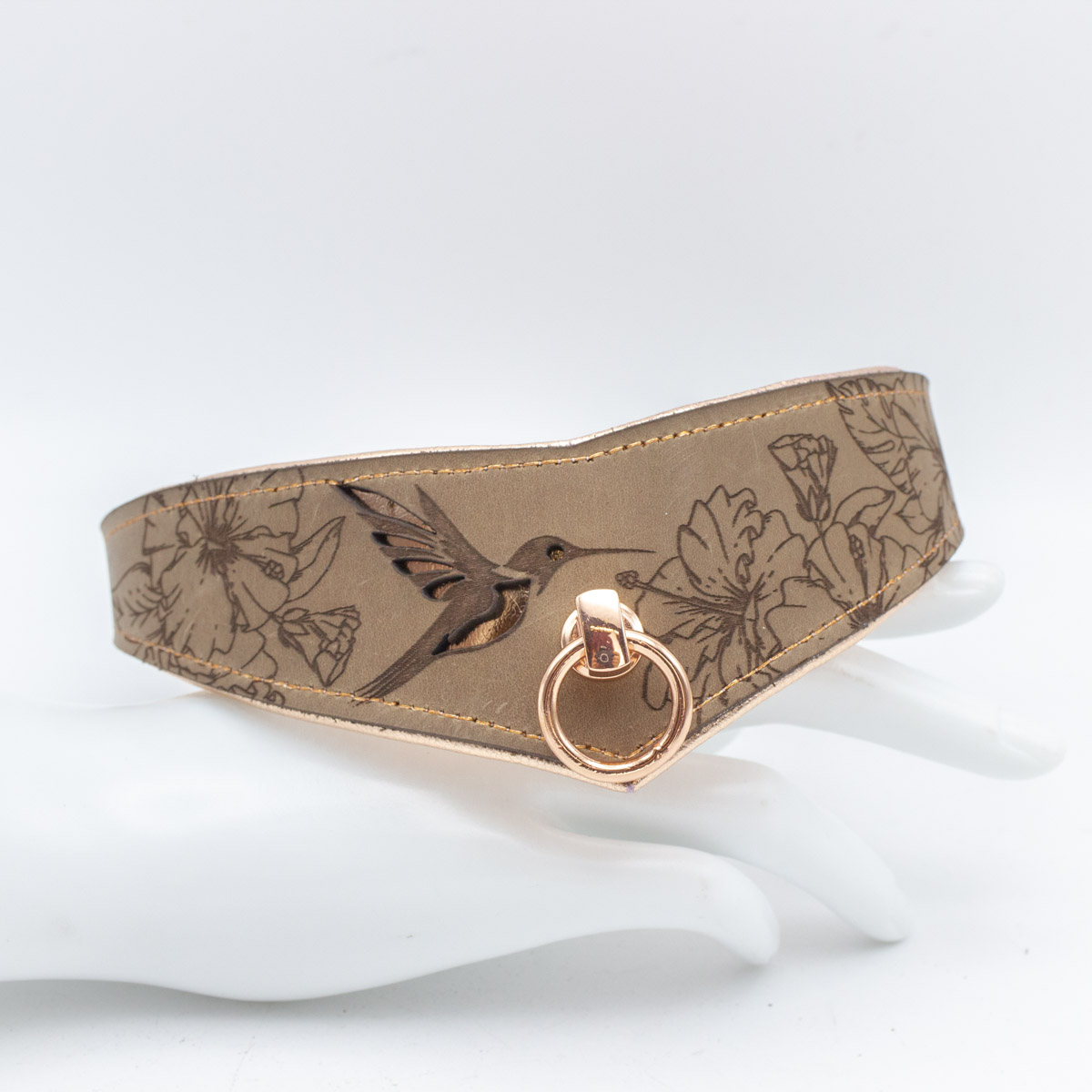 collar "Hibiscus No. 2" - Morning Glow - Image 4