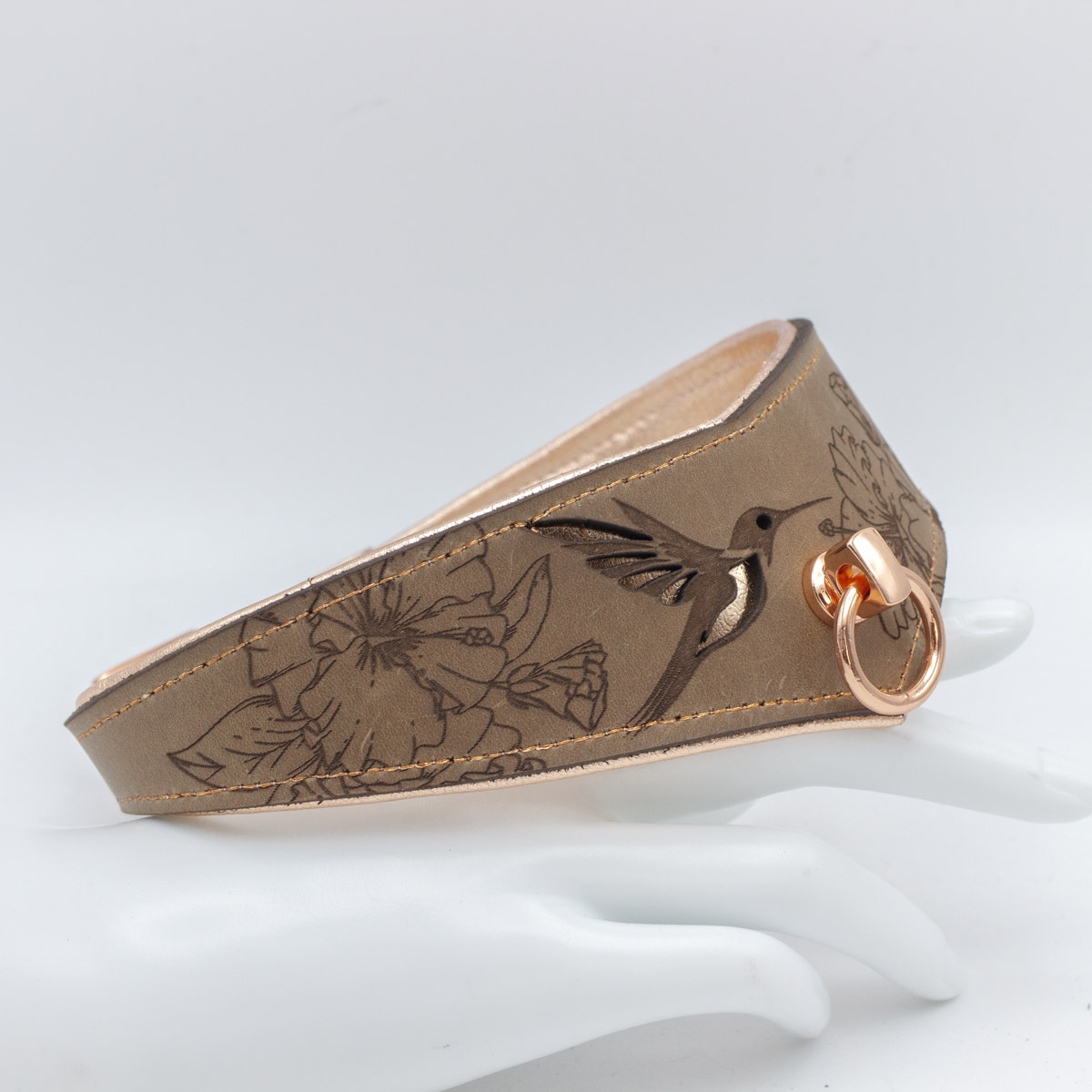 collar "Hibiscus No. 2" - Morning Glow - Image 6