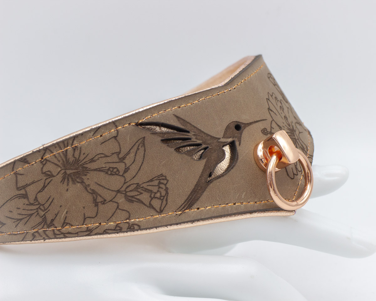 collar "Hibiscus No. 2" - Morning Glow - Image 2