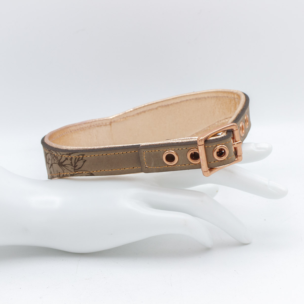 collar "Hibiscus No. 2" - Morning Glow - Image 11
