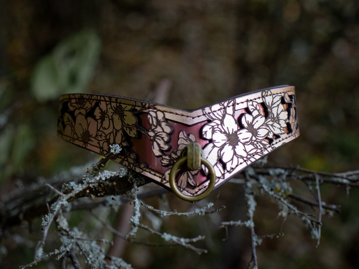 collar "Jasmine No. 1" - sunset - Image 12