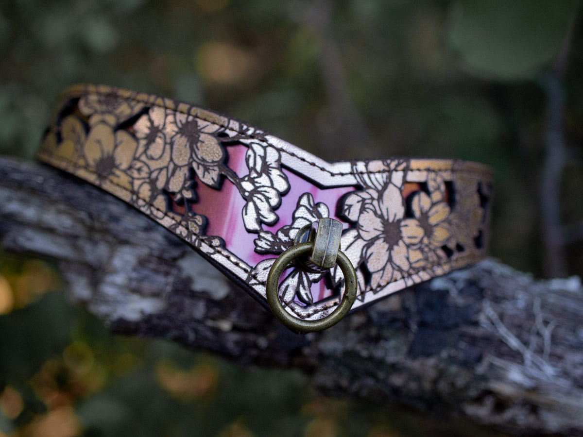 collar "Jasmine No. 1" - sunset - Image 11